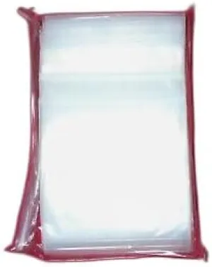 100 Zip Lock Worm Bags Regular Poly for Soft Plastic baits 4" x 4" 4 Mil