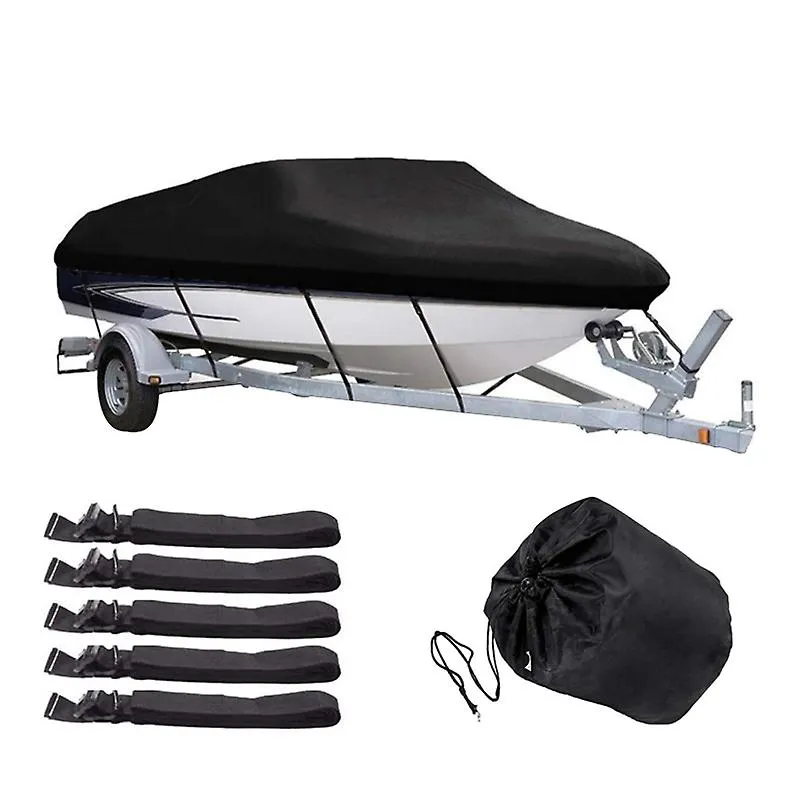12-14Ft 20-22Ft Benchmark Boat Cover 210D Waterproof Canvas Trailerable Waterproof Boat Cover Zf0516