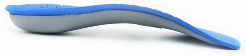 1Pair Non Slip Eva Arch Support Insoles for Flatfoot Correction Sports Half Pads for Men Women Breathable Decompression Design for Running Hiking Basketball