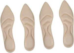 2pcs Relaxation Absorption Insoles Massage Inserts Breathable Pad Comfortable for Walking