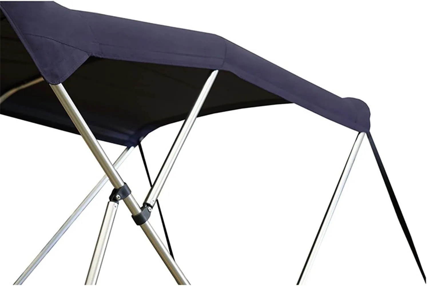 3 Bow Biminii 1.5-2.1m 25mm Aluminium Tube Marine Grade Boat-Cover Top Canopy Water Sun Proof UV Protection Blue (Color : 1.5m 1.7m Blue)