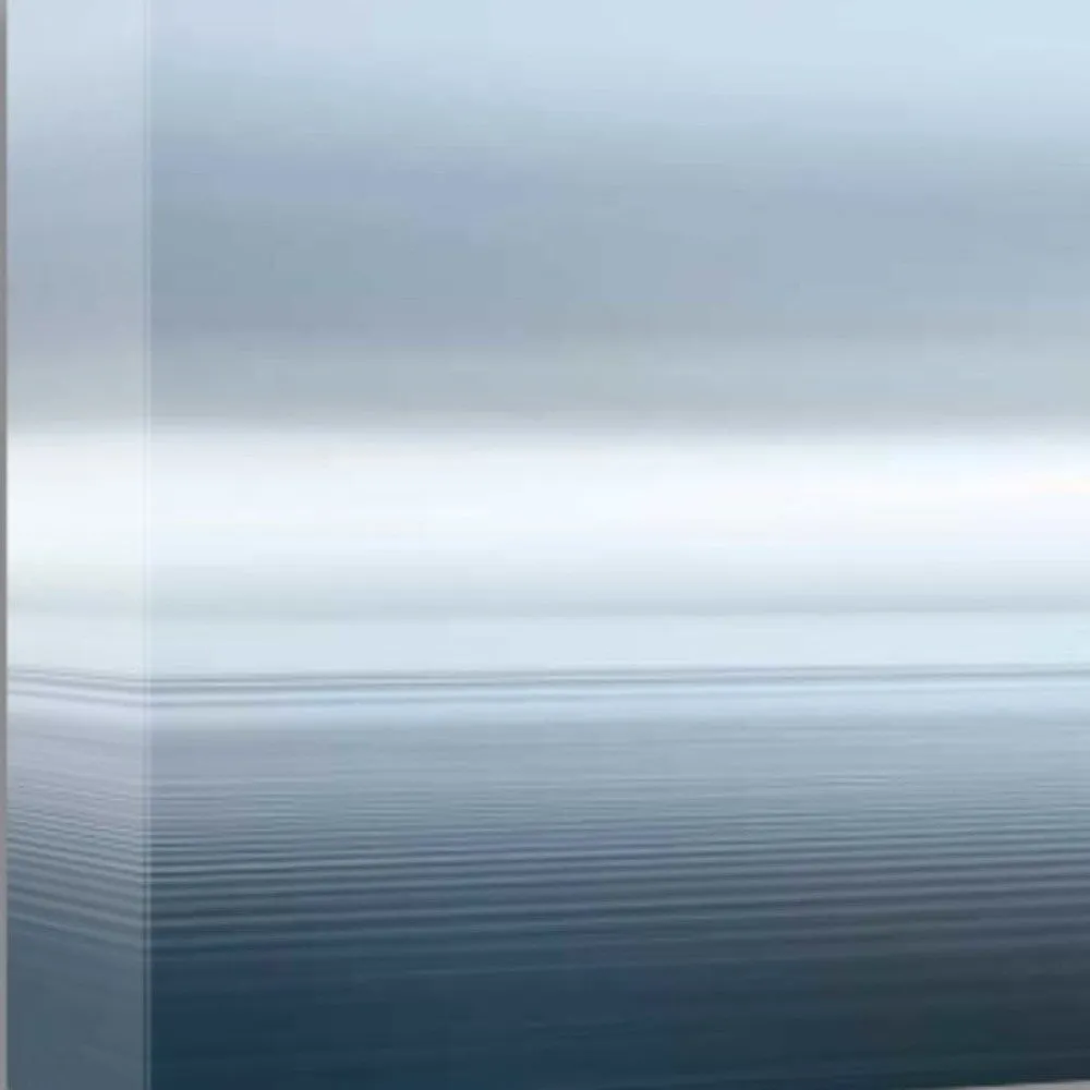 39" Boat on Calm Waters Gloomy Day Giclee Wrap Canvas Wall Art