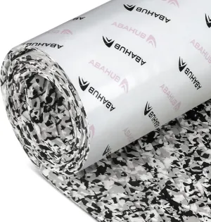 Abahub EVA Foam Boat Flooring 96''x16''/23.5''/38''/47'' 48''x16'' Non-Slip Camouflage Surfboard Traction Pad Grip Mat Self-Adhesive Trimmable Decking Sheet for Boats SUP Paddleboard Kayak Surfing