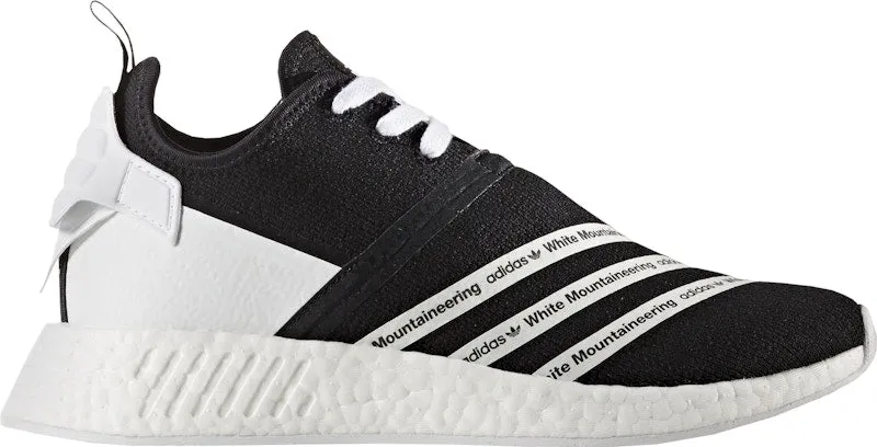 adidas NMD R2 White Mountaineering Black White