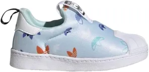 adidas Superstar 360 Shoes Kids', Blue, Size 6K