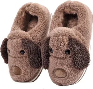 Adult & Children Cotton Hippo Home Plush Animal Slippers