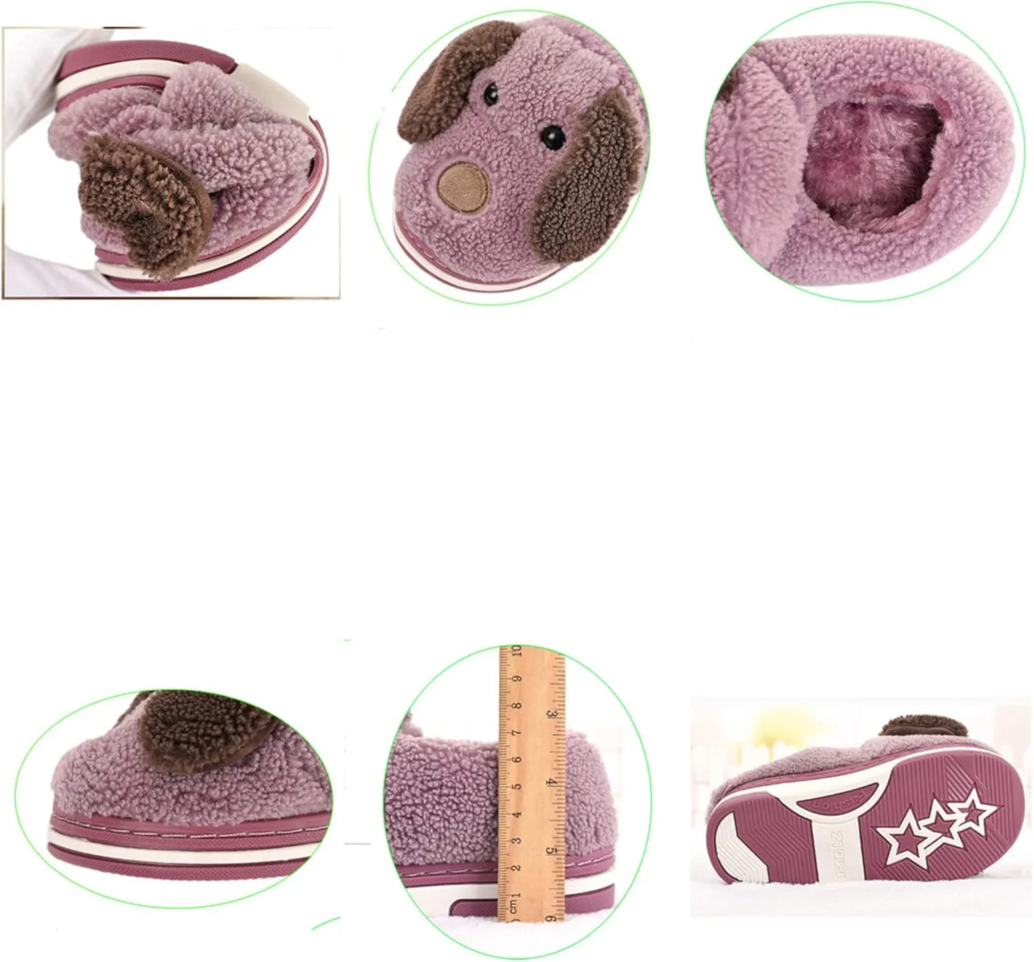 Adult & Children Cotton Hippo Home Plush Animal Slippers