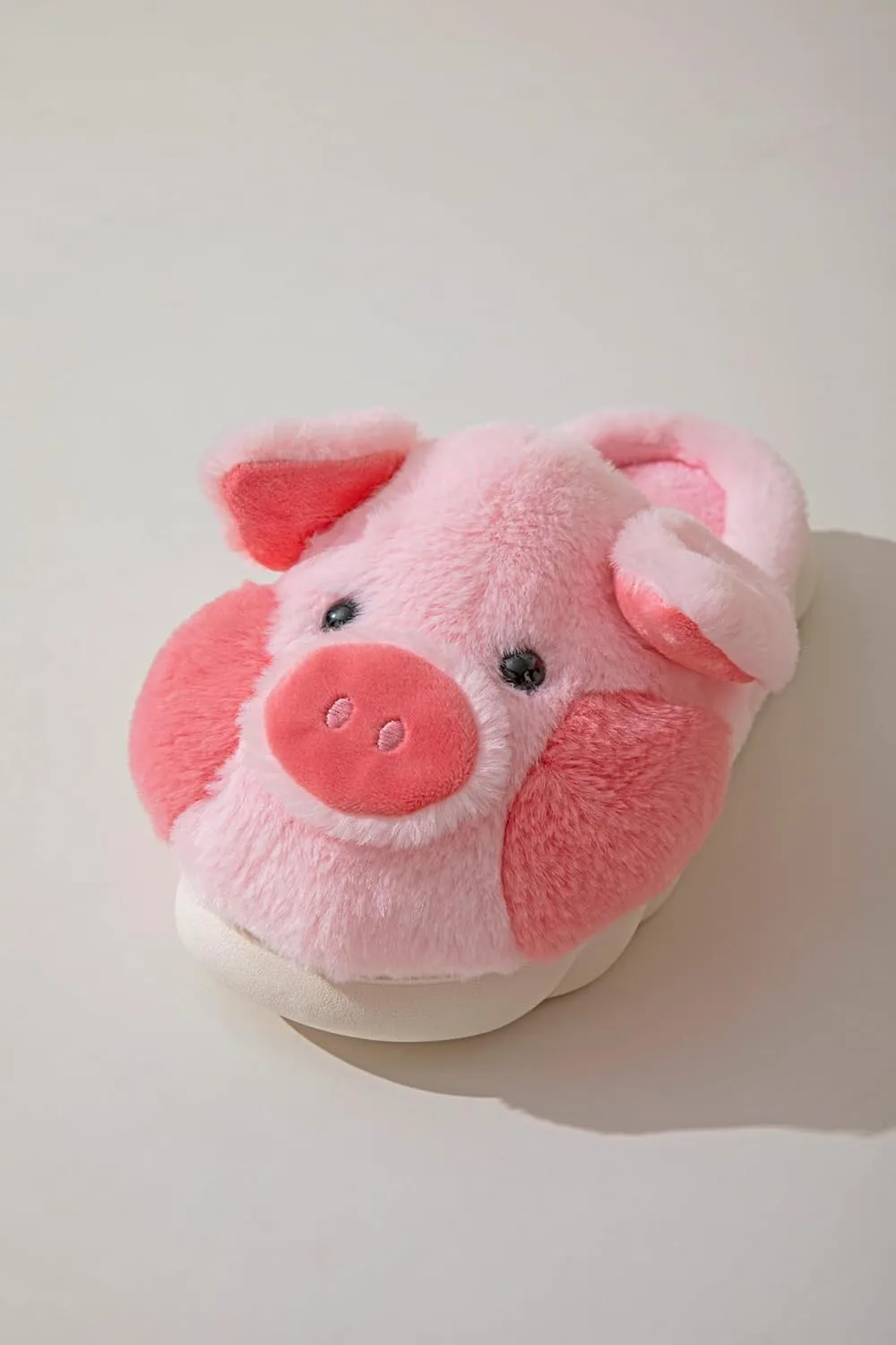 adult cotton slippers pig home slippers plush slippers animal slippers women shoes