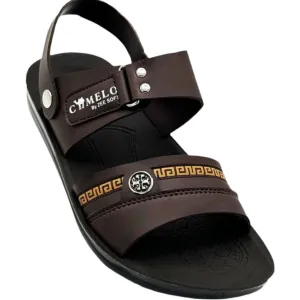 Aerosoft Adaptation Men's PU Slipper   Sandal - C-16 (Camelo)