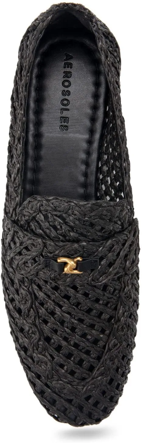 Aerosoles Women's Hour Raffia Loafer