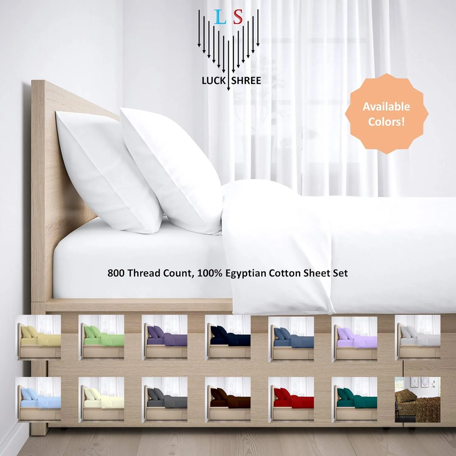 AFT-Berth Boating Sheet Set |100% Egyptian Cotton 800 Thread-Count |Universal AFT-Berth Head 90”, Length 60”, Foot 75”| Boat Bedding Fits Mattresses Upto 12-Inches Deep, Boaters Gift - Lilac