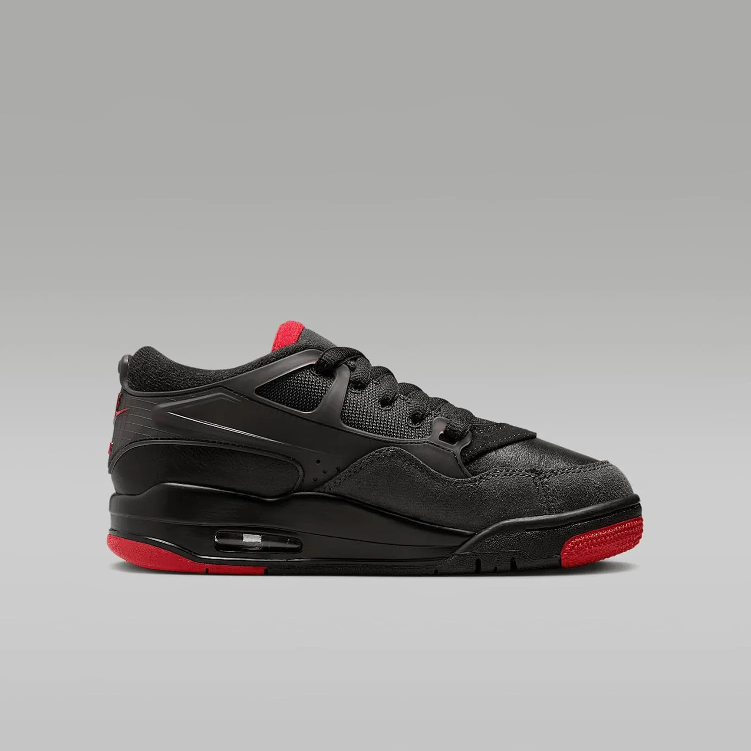 Air Jordan 4RM Big Kids' Shoes (FQ7938-060, Black/Anthracite/Varsity Red)