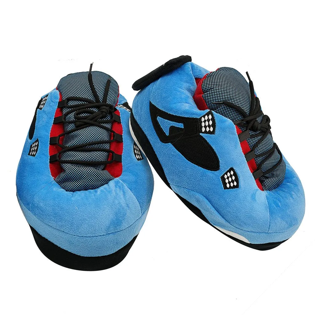 AJ4 Travis Inspired Plush Slippers