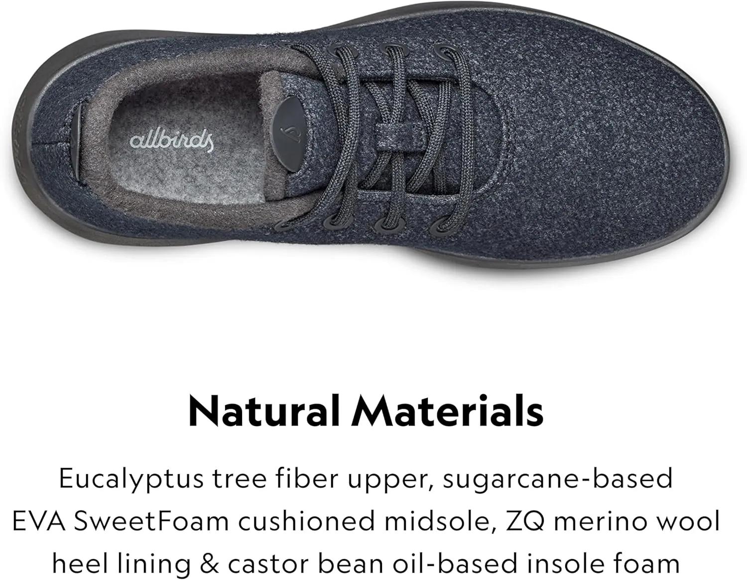Allbirds Women’s Wool Runner Mizzles Water-Repellent Breathable Casual Walking Sneakers Made with Eco-Friendly Merino Wool