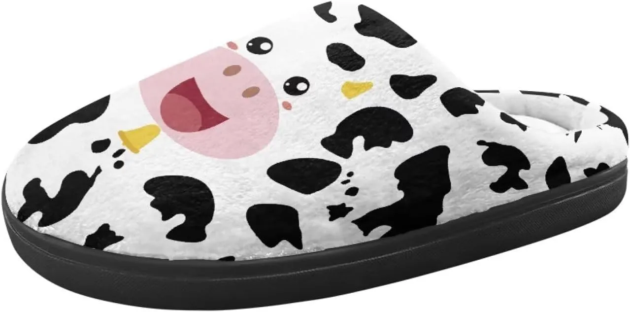 Animal Cotton Slippers for Kid Slip-On Plush Slippers Breathable Comfort Cozy Outdoor Bedroom Plush Slipper for Kids