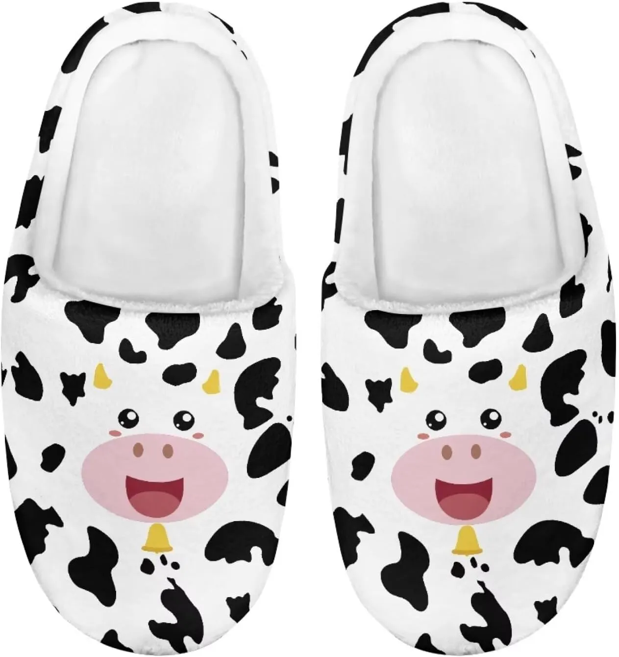 Animal Cotton Slippers for Kid Slip-On Plush Slippers Breathable Comfort Cozy Outdoor Bedroom Plush Slipper for Kids