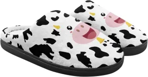 Animal Cotton Slippers for Kid Slip-On Plush Slippers Breathable Comfort Cozy Outdoor Bedroom Plush Slipper for Kids
