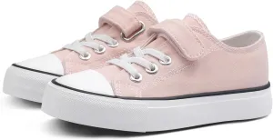 ANTLULU Boys and Girls Canvas Kid Shoes Adjustable Design Fashion Casual Sneakers