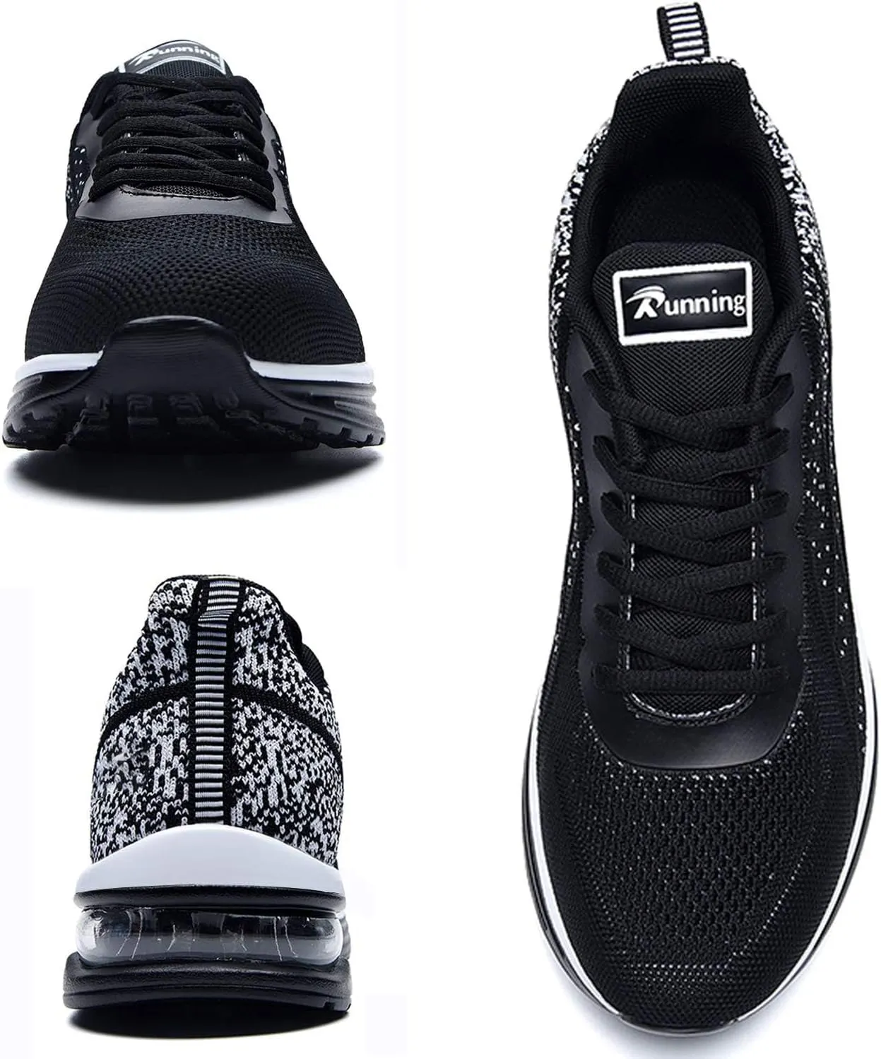 AUPERF Men's Running Shoes Lightweight Breathable Workout Footwear Walking Sports Tennis Sneaker