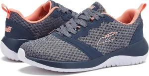 Avia Coast 2.0 Lightweight Memory Foam Walking Sneakers for Women - Black, Olive Green, or Blue
