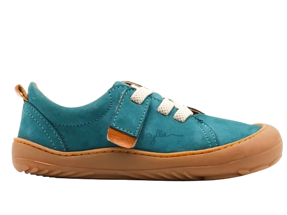 AYLLA BAREFOOT SNEAKER KECK KIDS - PETROL