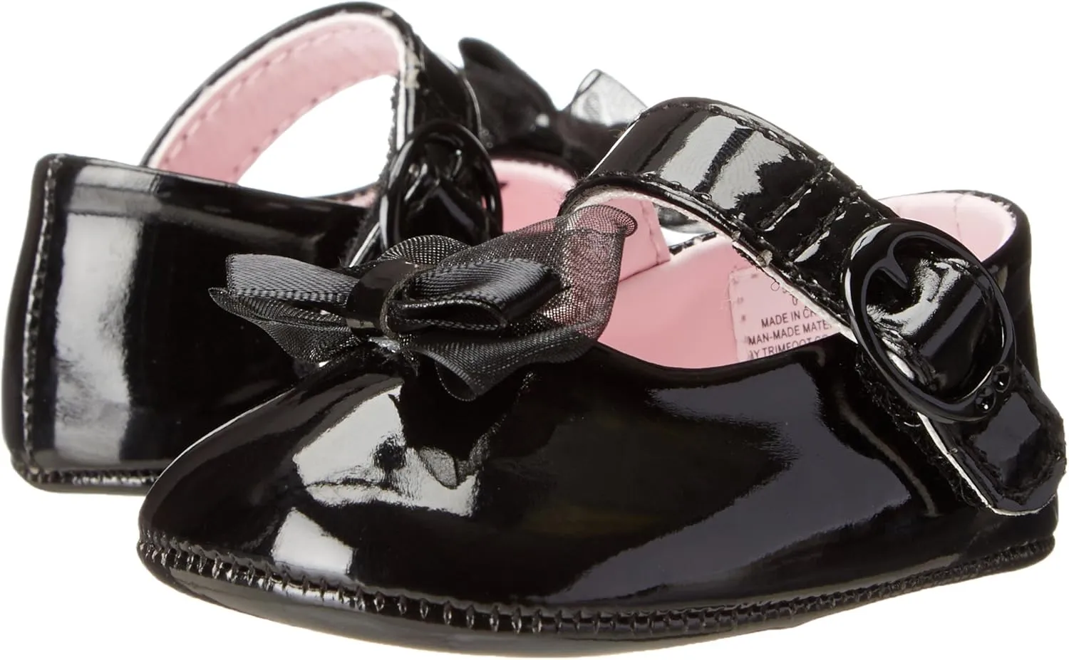 Baby Deer Unisex-Child Patent McKenna Mary Jane Dress Shoe