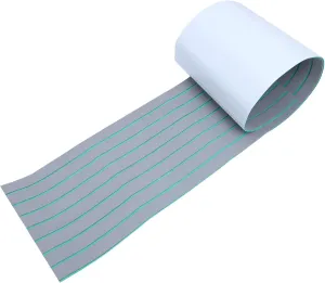 balacoo Decking Sheet Anti-Skid Mat for Yacht Self-Adhesive Boat Flooring Pad Boat Ground Cushion Mat Soft Safe Stain Resistance Easy Install