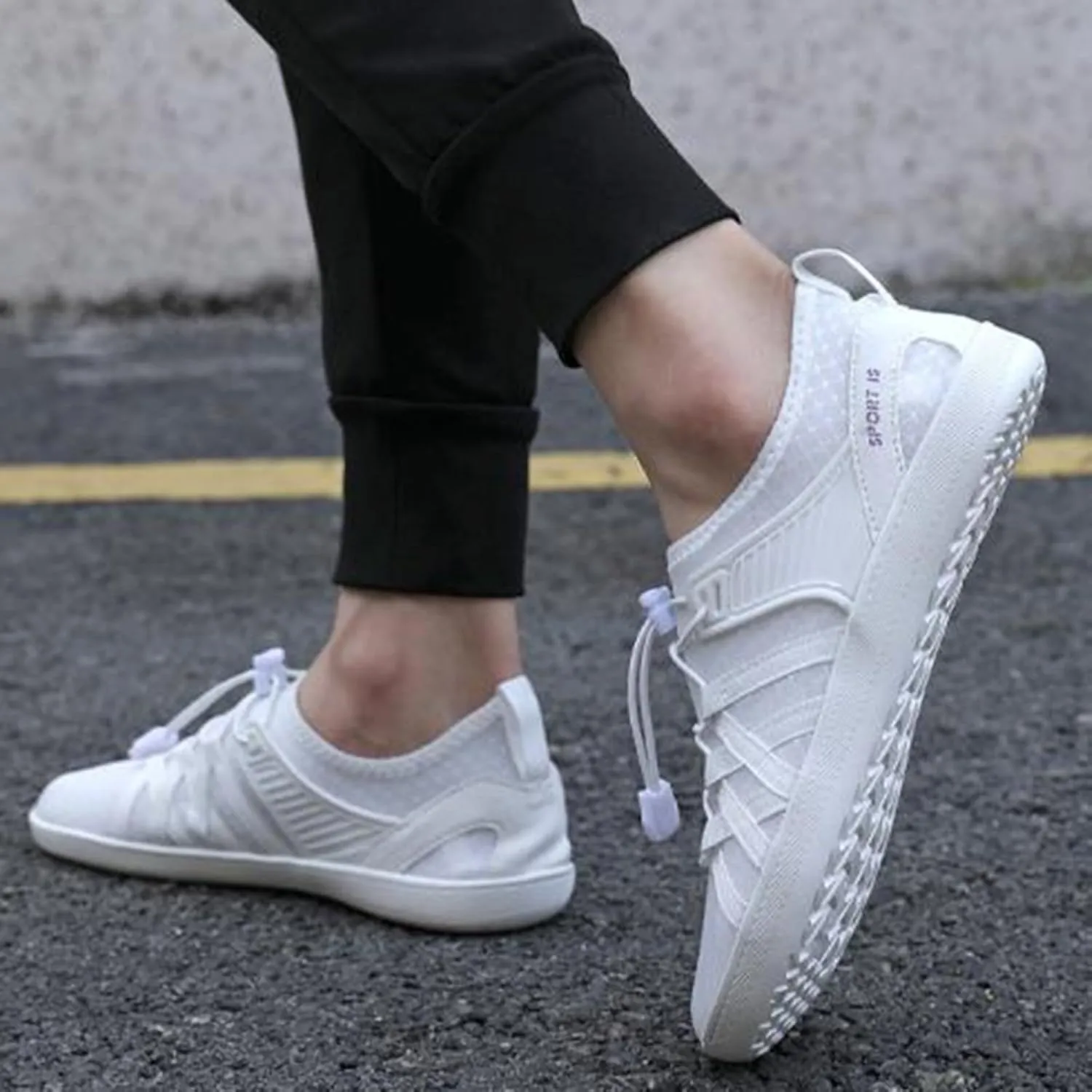 Barefoot Shoes for Women Mesh Lightweight Flat Casual Shoes Non Slip Walking Shoes Rubber Hiking Shoes Men