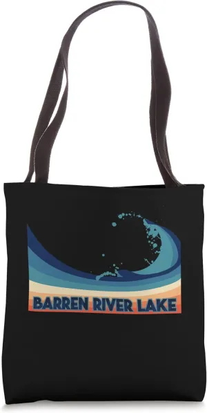 Barren River Lake Kentucky Retro Boating, Sailing & Fishing Tote Bag