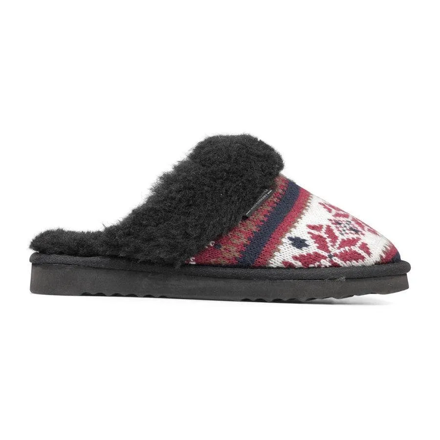 Bearpaw BP00442 Hana Slippers - Dark Red