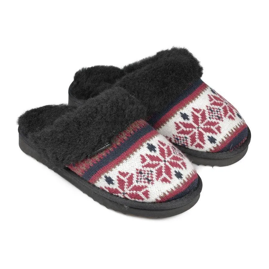 Bearpaw BP00442 Hana Slippers - Dark Red