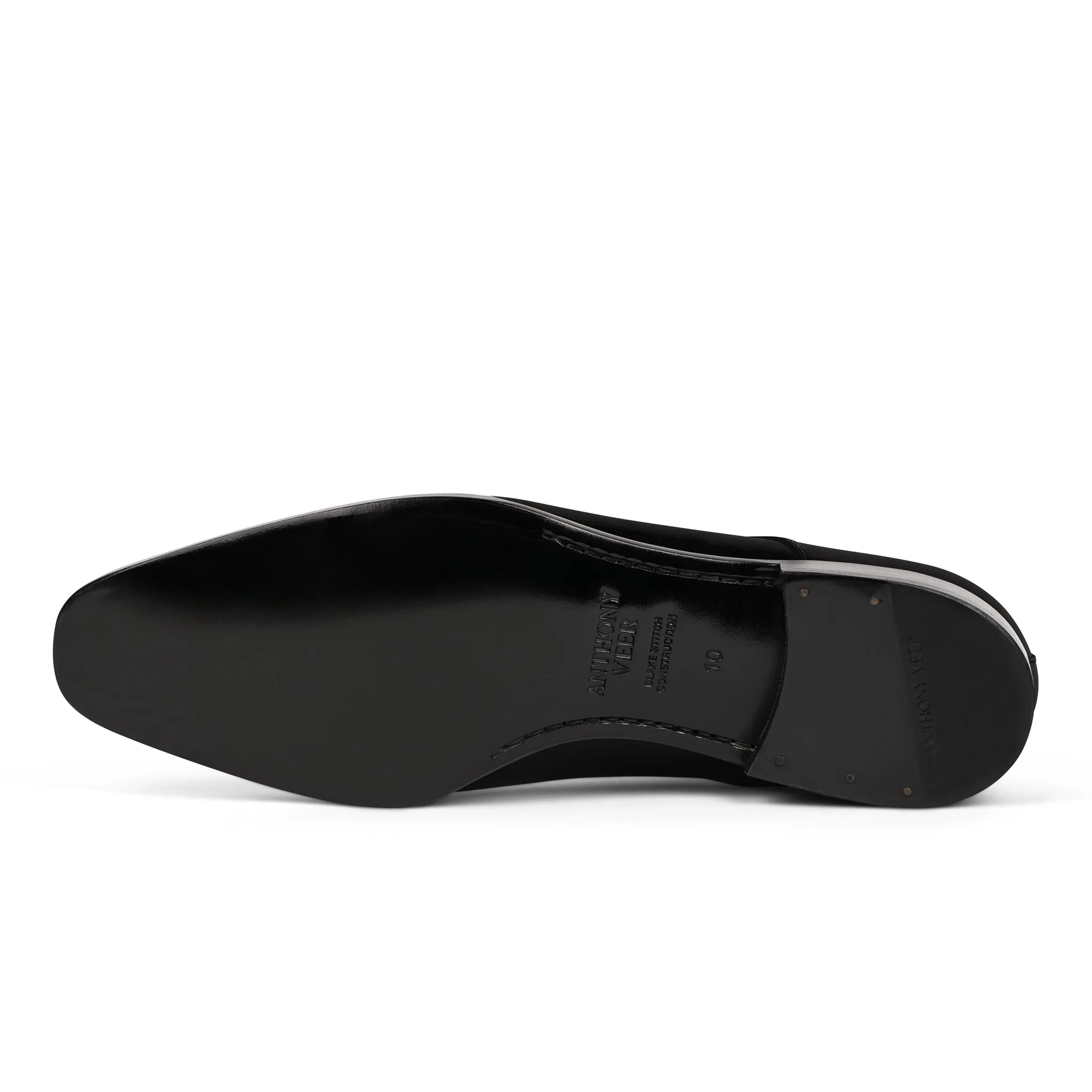 Belmont Penny Loafer // Velvet Noir Black Suede