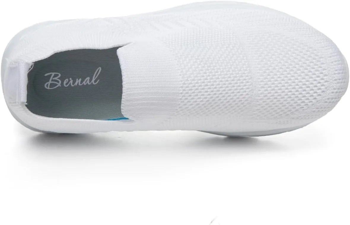 Bernal Girl/Boys Slip-On Sneakers Toddler/Little Kid/Big Kid Lightweight Fashion Breathable Tennis Walking Shoes Non Slip Runing Shoes