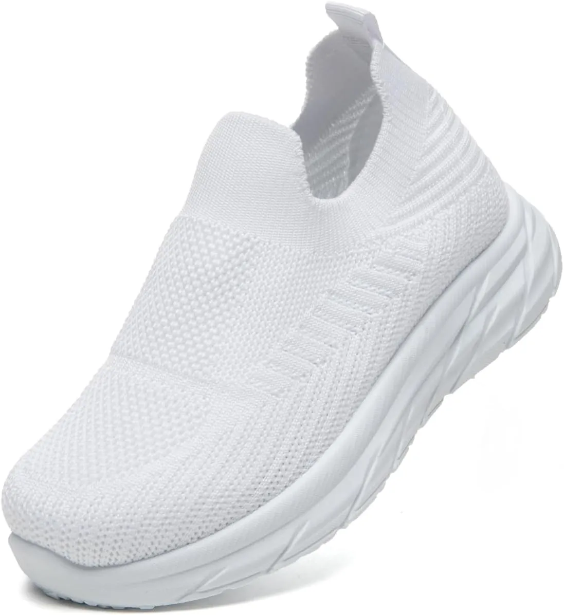 Bernal Girl/Boys Slip-On Sneakers Toddler/Little Kid/Big Kid Lightweight Fashion Breathable Tennis Walking Shoes Non Slip Runing Shoes