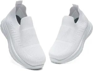 Bernal Girl/Boys Slip-On Sneakers Toddler/Little Kid/Big Kid Lightweight Fashion Breathable Tennis Walking Shoes Non Slip Runing Shoes