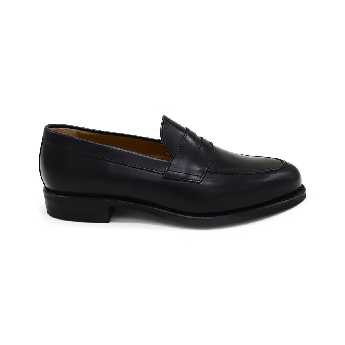 Berwick 1707 Penny Loafer (9628) Black Boxcalf -Dainite