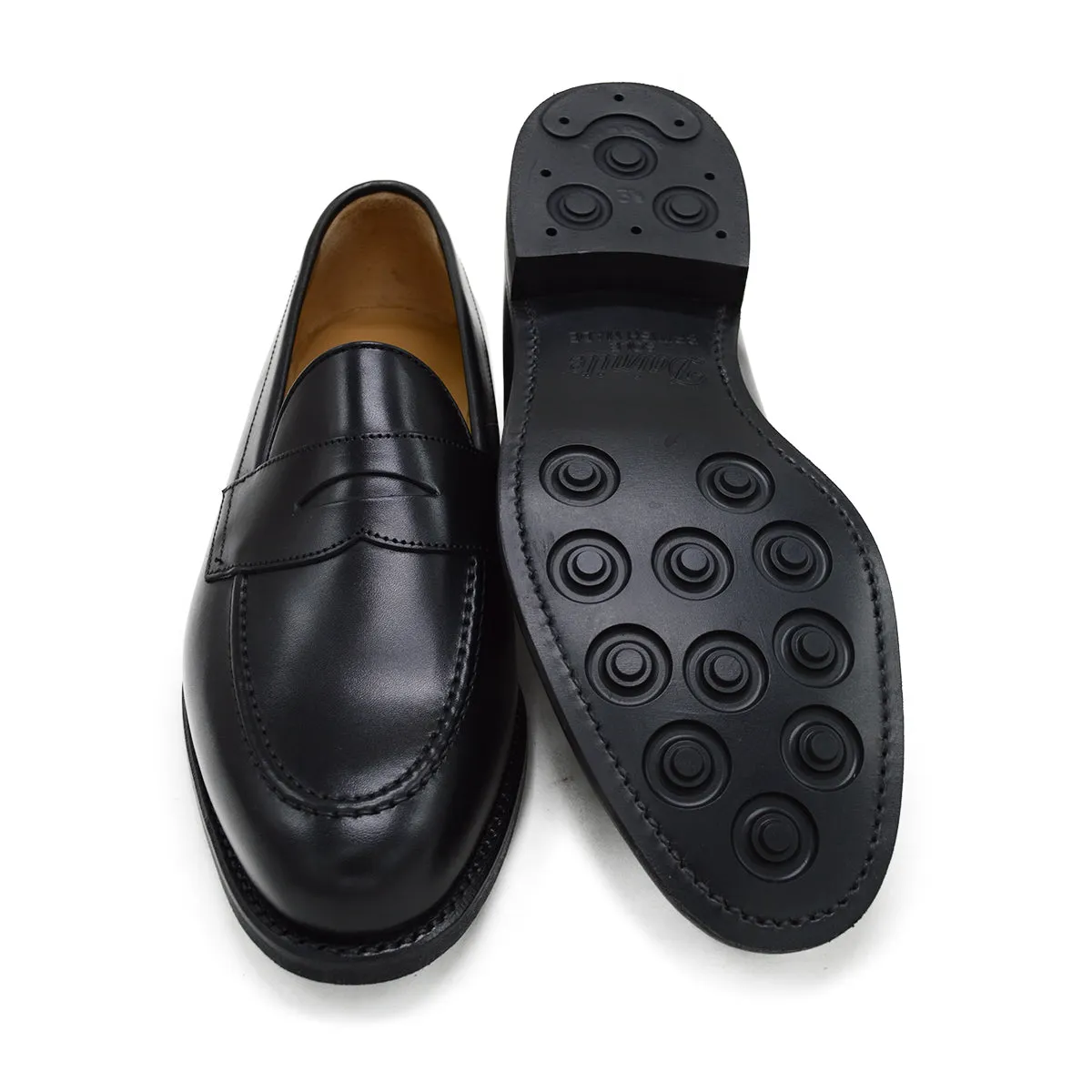 Berwick 1707 Penny Loafer (9628) Black Boxcalf -Dainite