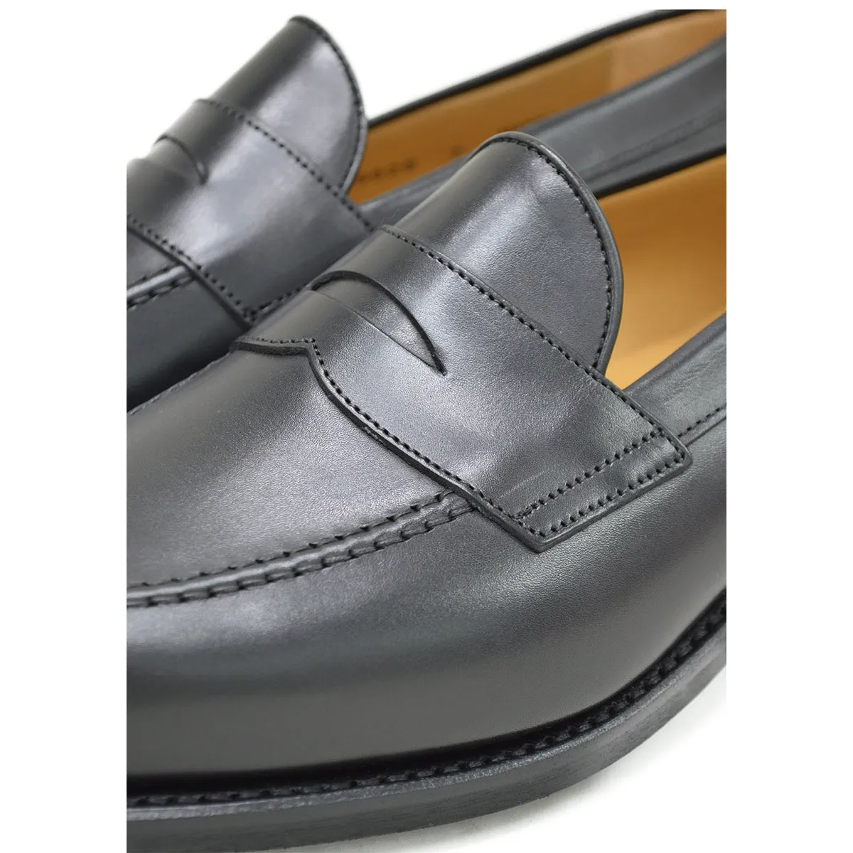 Berwick 1707 Penny Loafer (9628) Black Boxcalf -Dainite