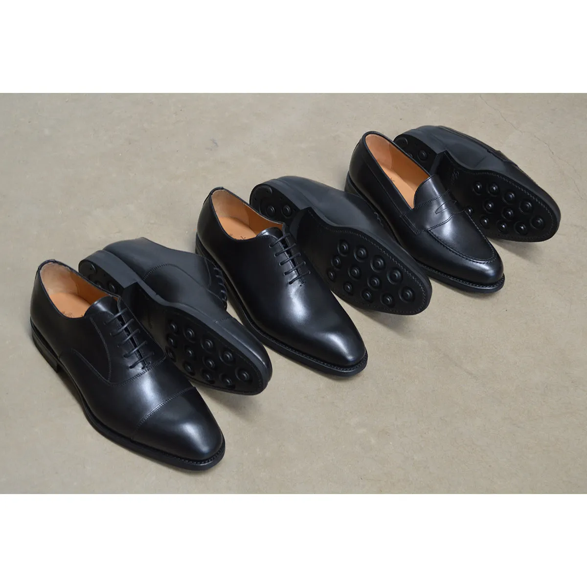 Berwick 1707 Penny Loafer (9628) Black Boxcalf -Dainite