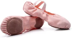 BESTYASH Professional Ballet Dance Shoes for Adult Breathable Material Comfortable Lightweight Stretch Elastic Band Size 40