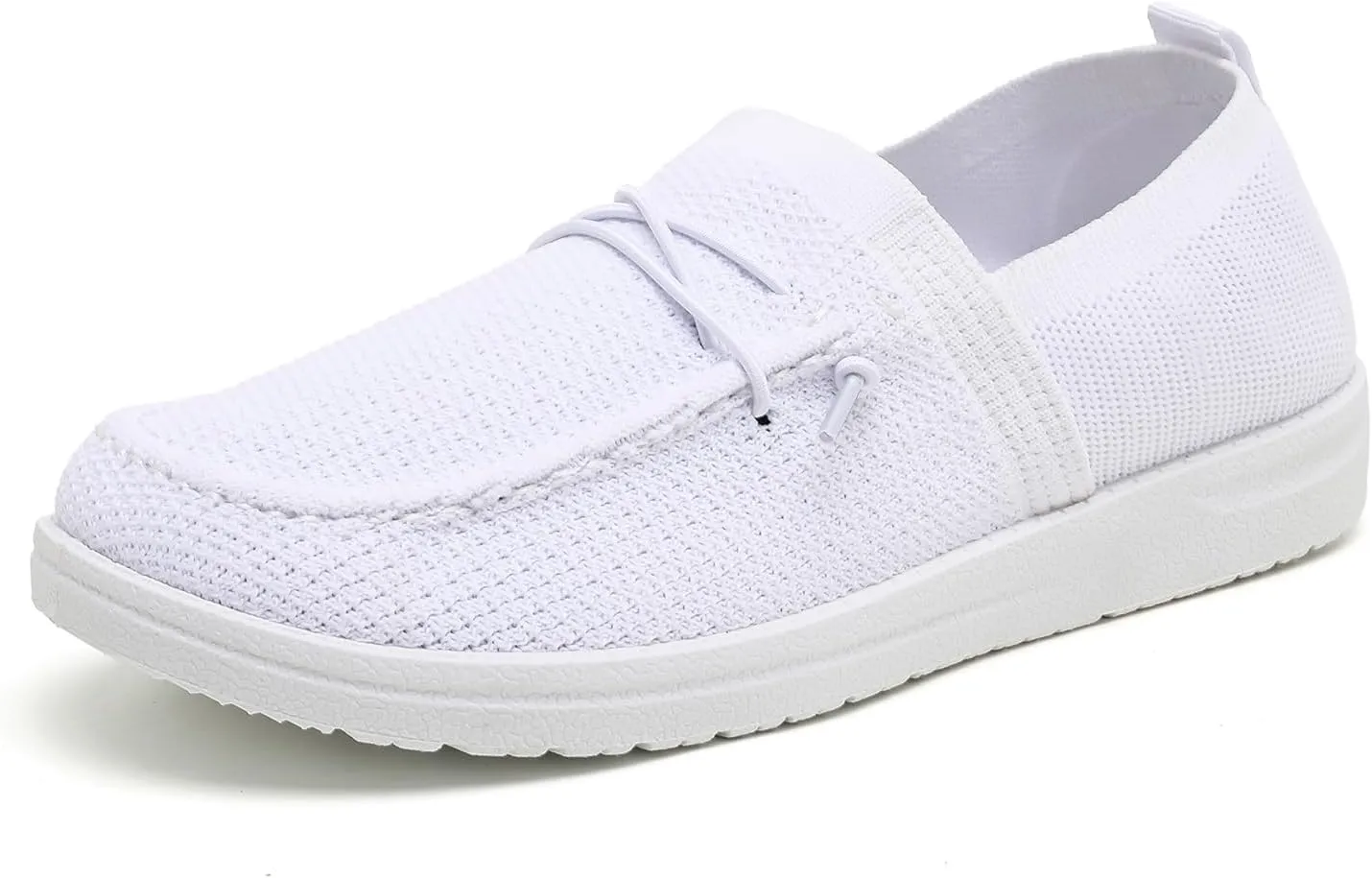 Betrue Lightweight Boat Shoes for Women, Womens Casual Loafers, Womens Slip On Deck Shoes, Breathable Canvas Walking Shoes for Women