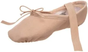 Bloch Girl's Pump Split Sole Canvas Ballet Shoe/Slipper, Pink, 11.5 D US Little Kid