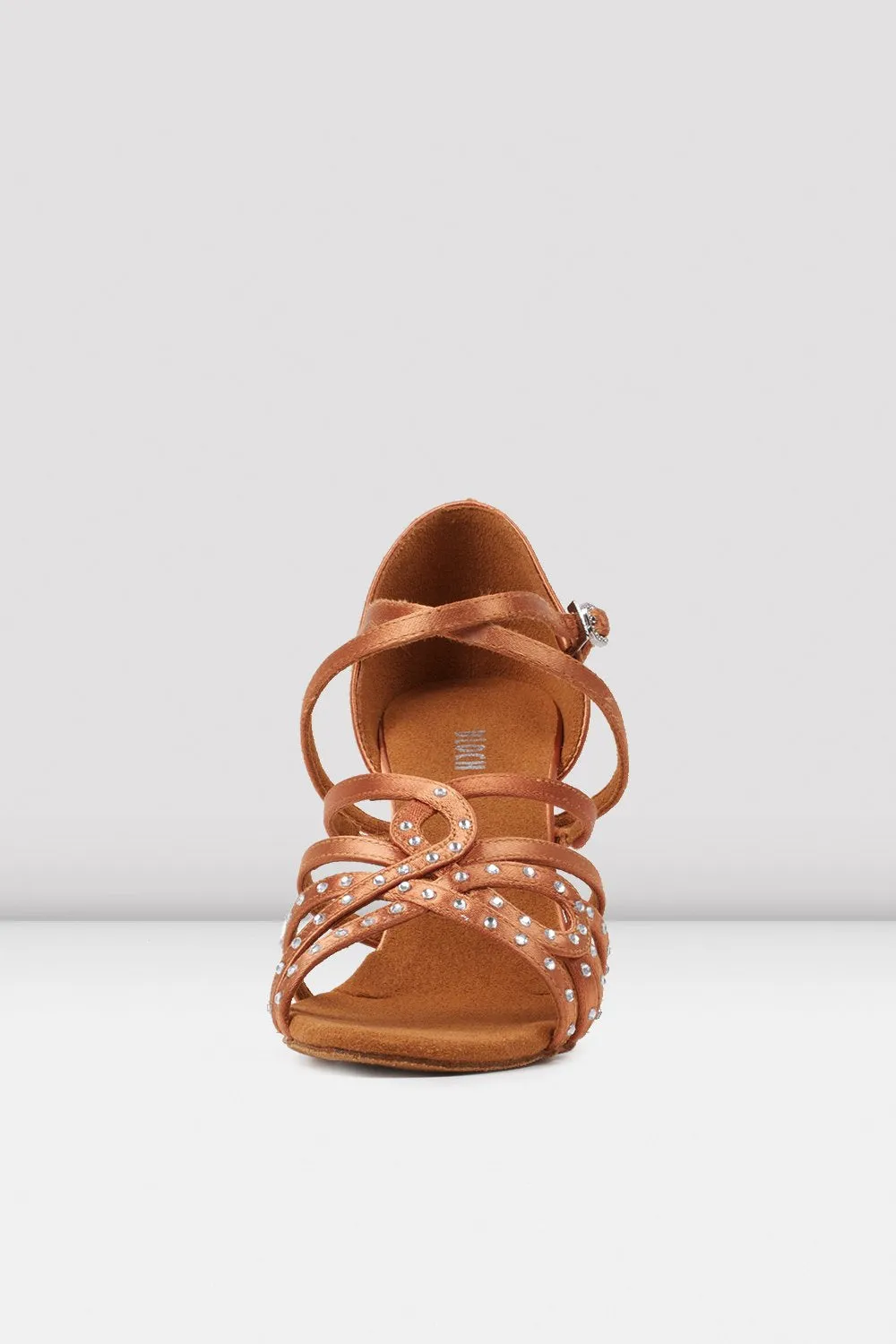 Bloch S0820SB Marcella Looped Strap Satin Ballroom Shoe