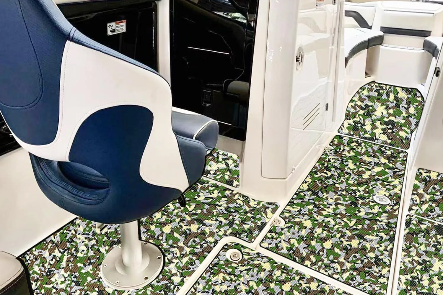 Boat Flooring EVA Foam Boat Decking Camo Marine Flooring for Boat Foam Decking Sheet Self-Adhesive Waterproof Non-Slip Boat Flooring Deck for Jon Fishing Rubber Boat Pontoon