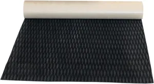 Boat Flooring，EVA Foam Boat Decking 94.5''，Non-Slip and Self-Adhesive Flooring Sea Deck ，Marine Carpet Mat，for Yacht Motorboat Swimming (Black, 94.5''x23.6'')