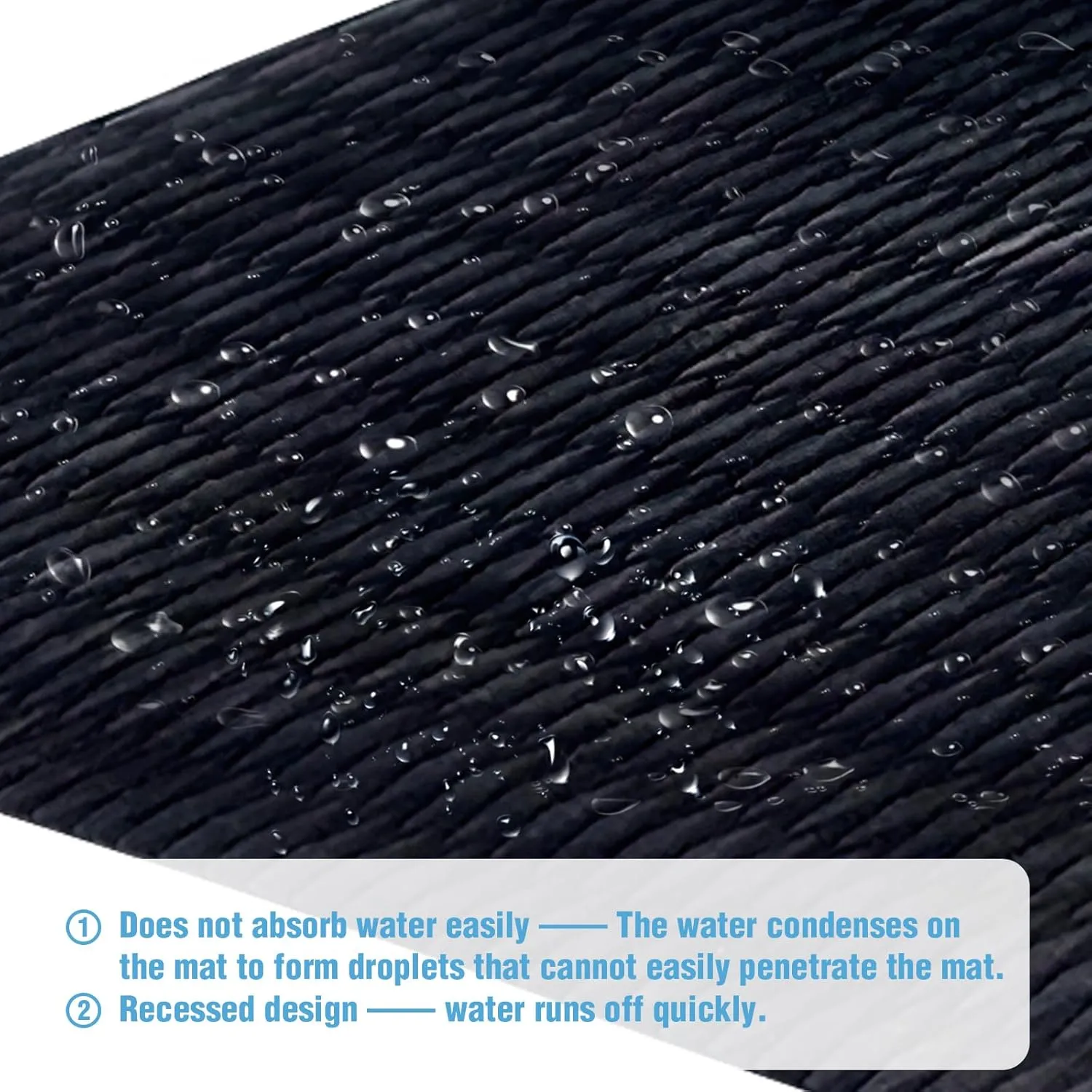 Boat Flooring，EVA Foam Boat Decking 94.5''，Non-Slip and Self-Adhesive Flooring Sea Deck ，Marine Carpet Mat，for Yacht Motorboat Swimming (Black, 94.5''x23.6'')