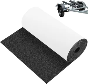 Boat Trailer Bunk Carpet, 12in x 13ft Boat Bunk Carpet, Adhesive Backed Marine Carpet Trailer Bunk Padding for Outdoor Boats Trailers Jet Ski Ramps Trailer Accessories