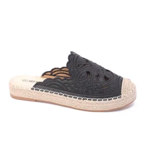 Boheme Luxe Slipper - Black