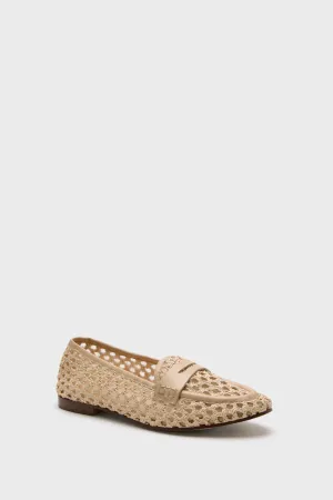 Bone Woven Rowan Loafers