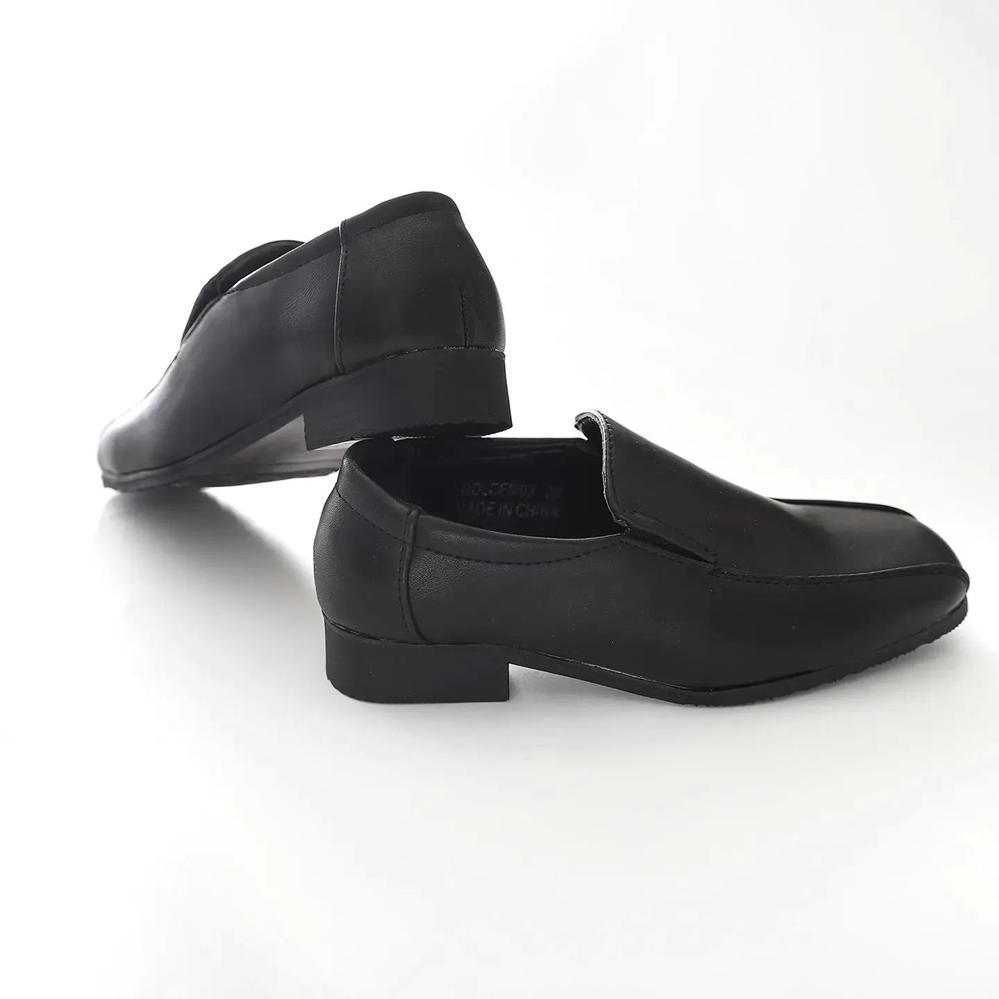 Boys Black Formal Shoes